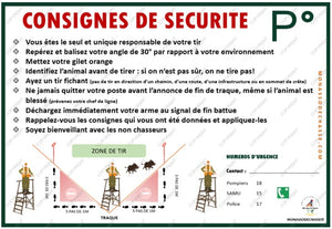 Consignes de sécurité postier #P3